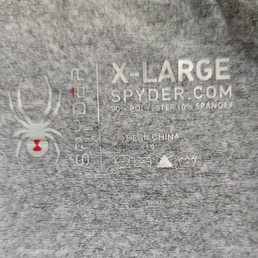 Spyder Gray Boxer Briefs Cotton Blend - Picture 2 of 4